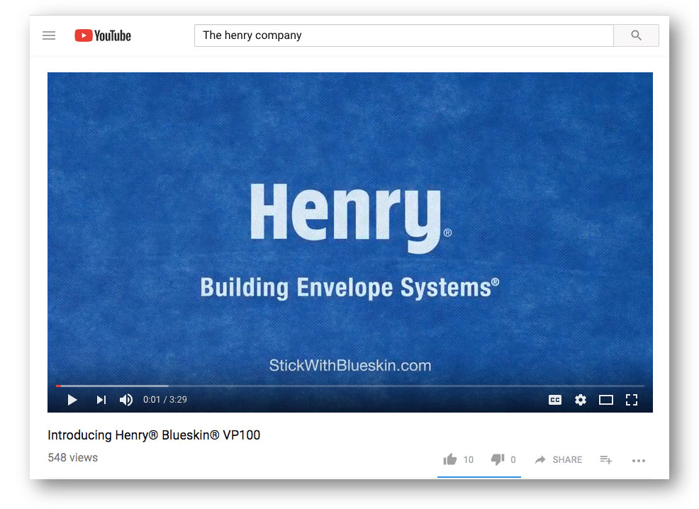 “Once the builder and installer sees the product work, they are sold” is the driving force behind this award-winning hybrid of product performance, installation, and testimonial video.