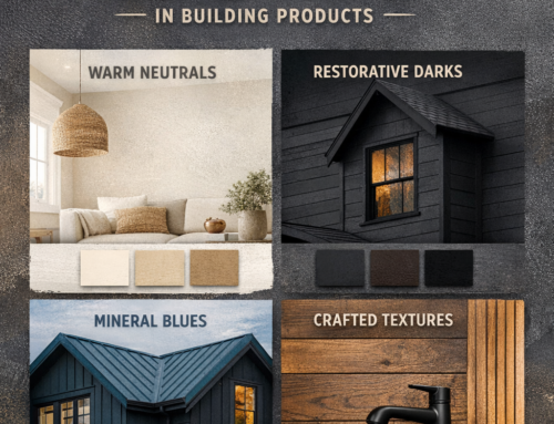 Color trends for 2026 in building products: what’s coming, why it’s coming, and how to win with it
