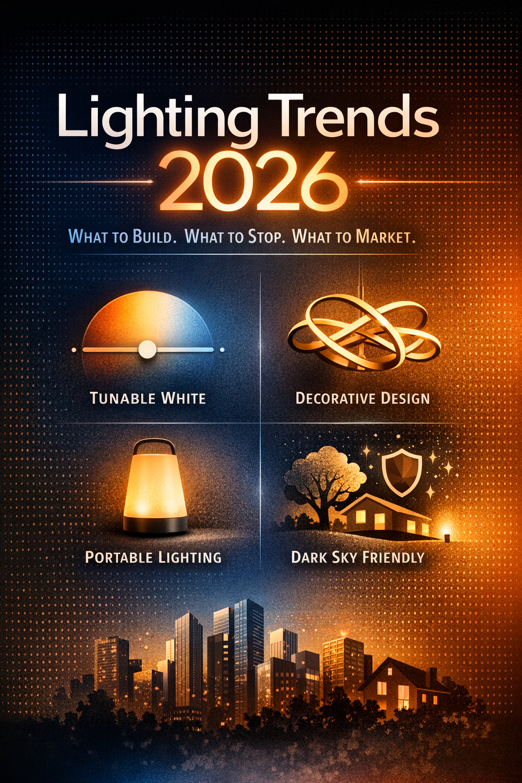 Lighting Trends for 2026: What to Build, What to Stop Building, and What to Market Like You Mean It